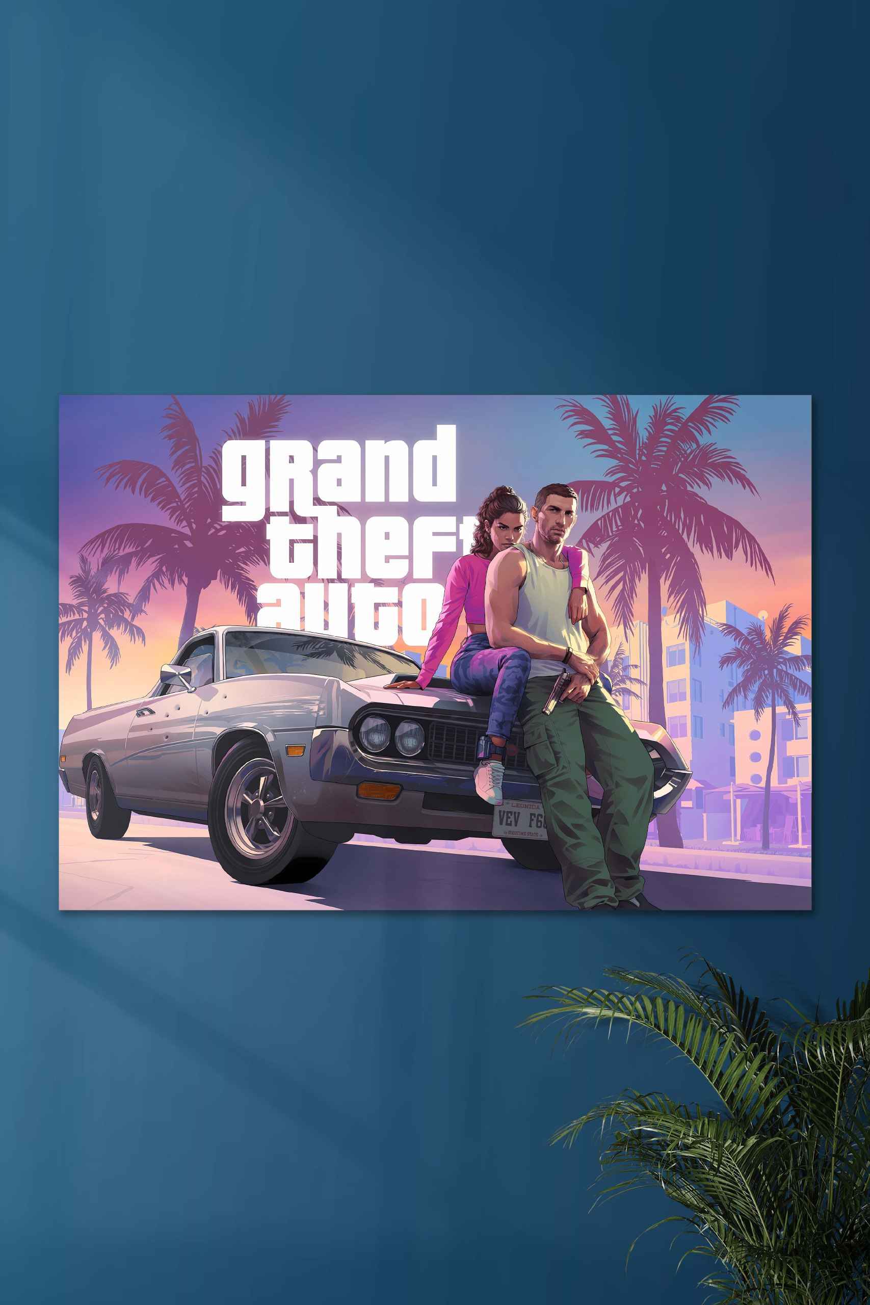 تابلو شاسی جی تی ای 6 GTA