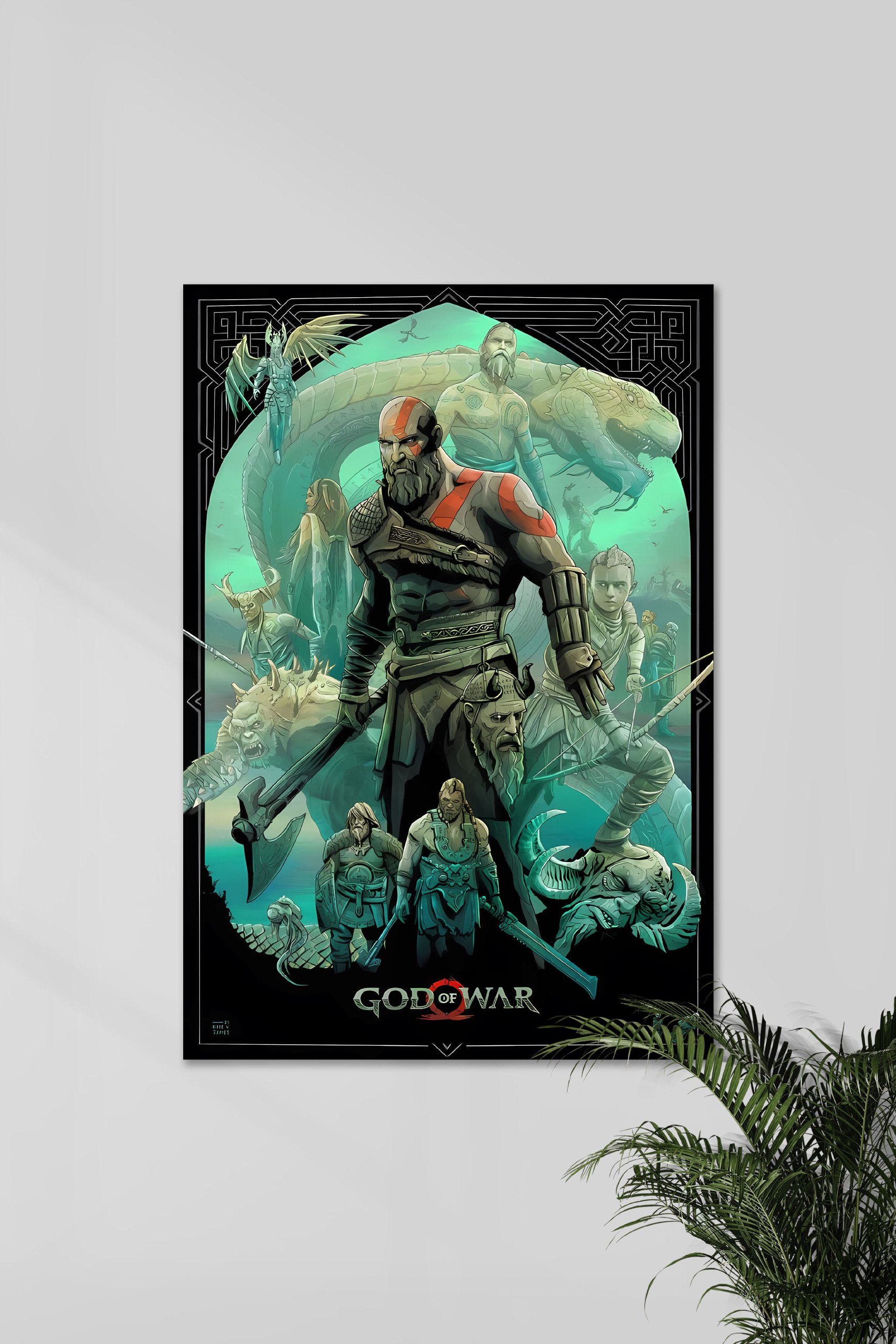 تابلو شاسی خدای جنگ God Of War