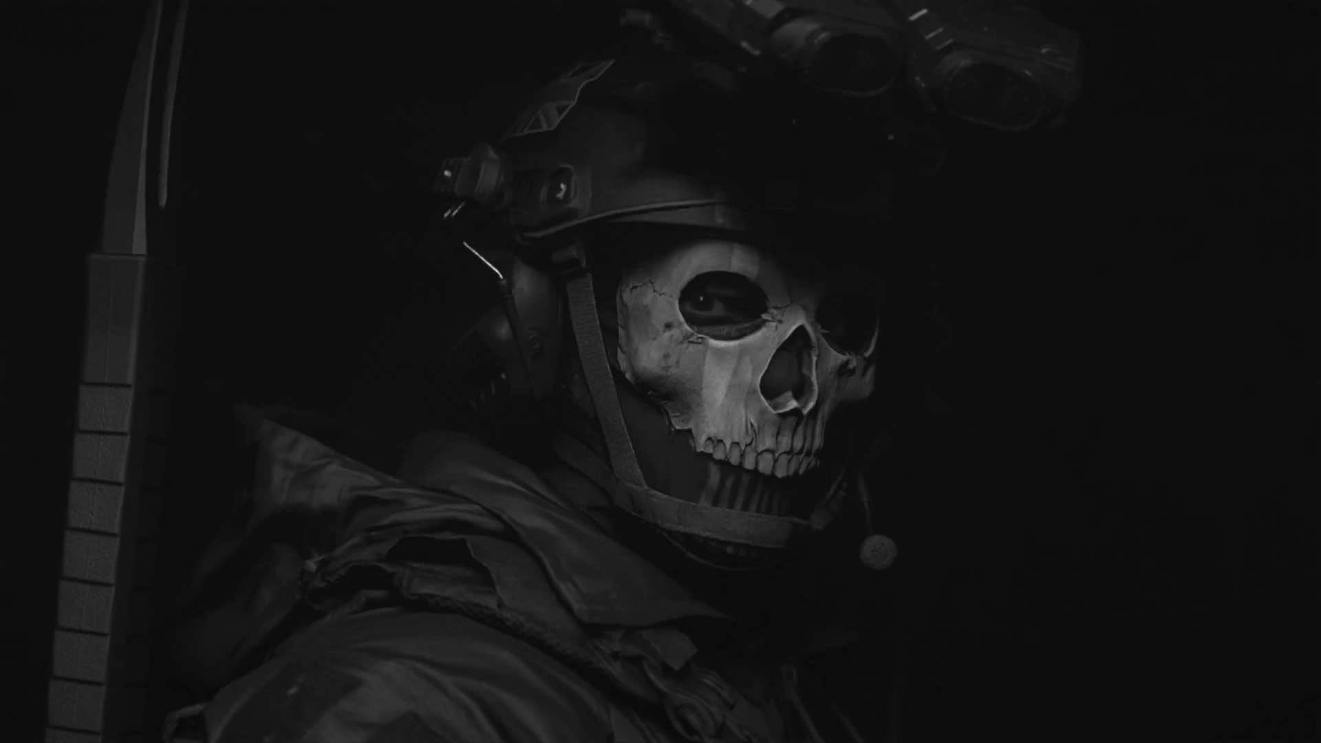 تابلو شاسی کال آف دیوتی Call Of Duty طرح گوست