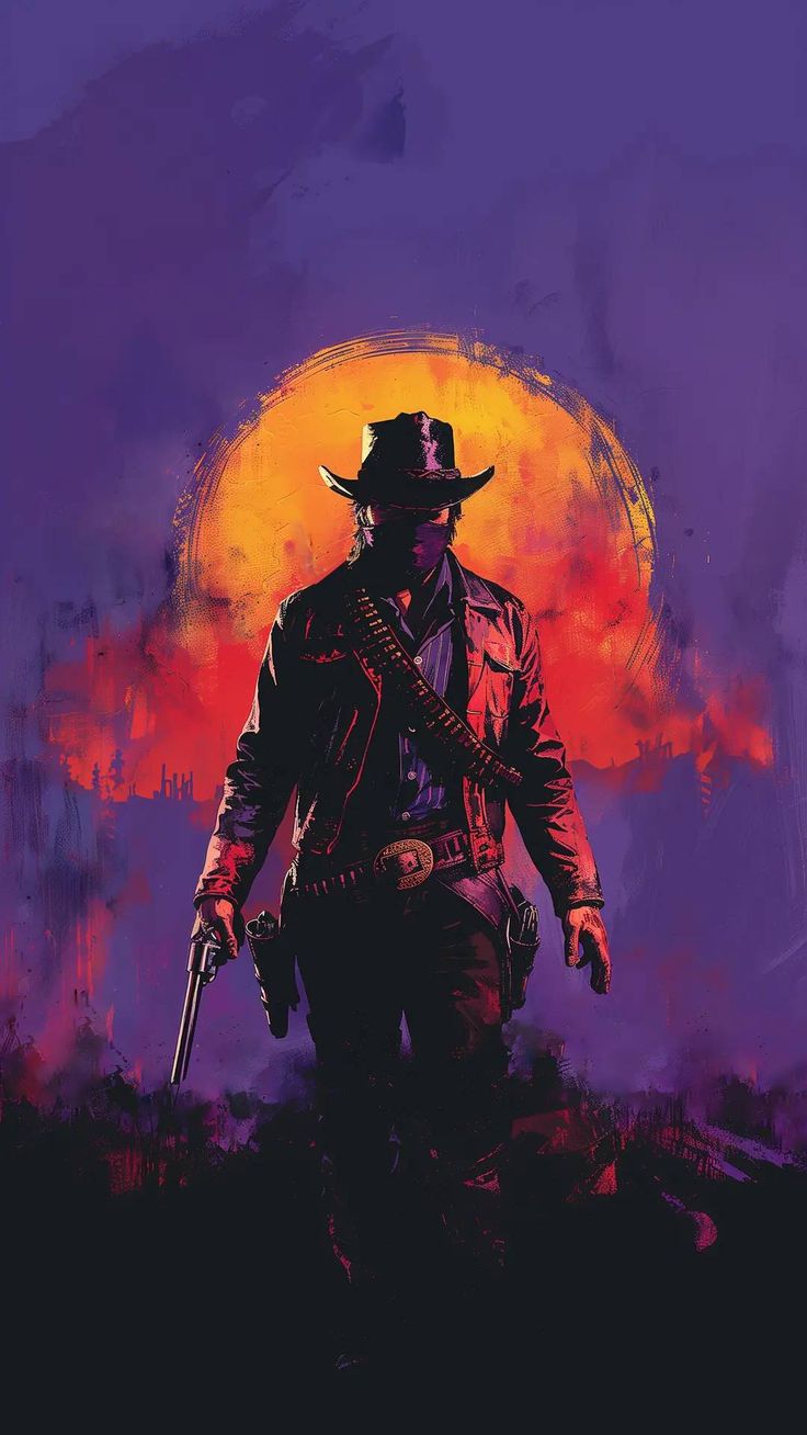 تابلو دیواری Red Dead Redemption