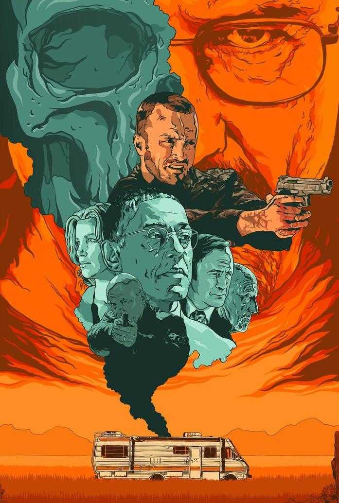 تابلو دیواری سریال Breaking Bad