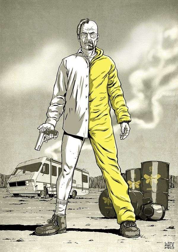 تابلو دیواری سریال Breaking Bad
