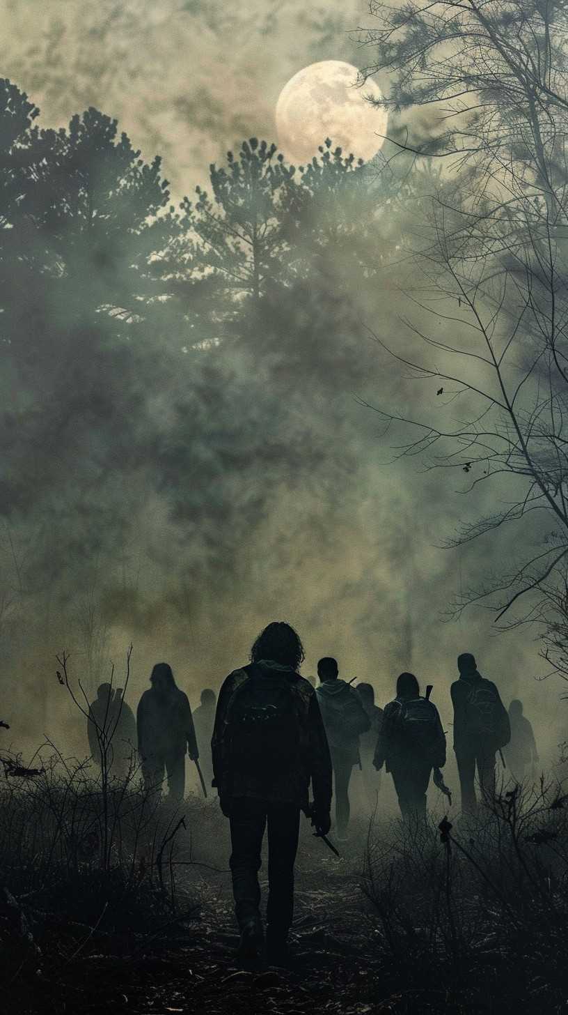 تابلو دیواری مردگان متحرک The Walking Dead