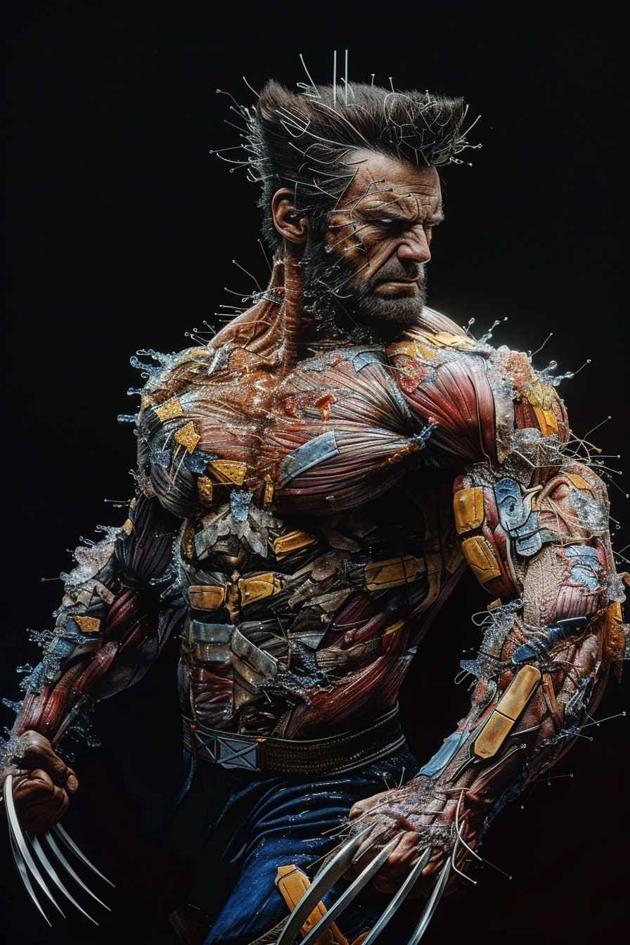 تابلو دیواری ولورین Wolverine