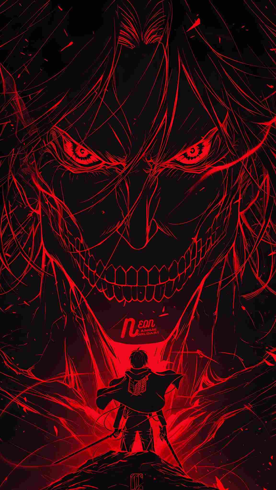 تابلو دیواری Attack On Titan