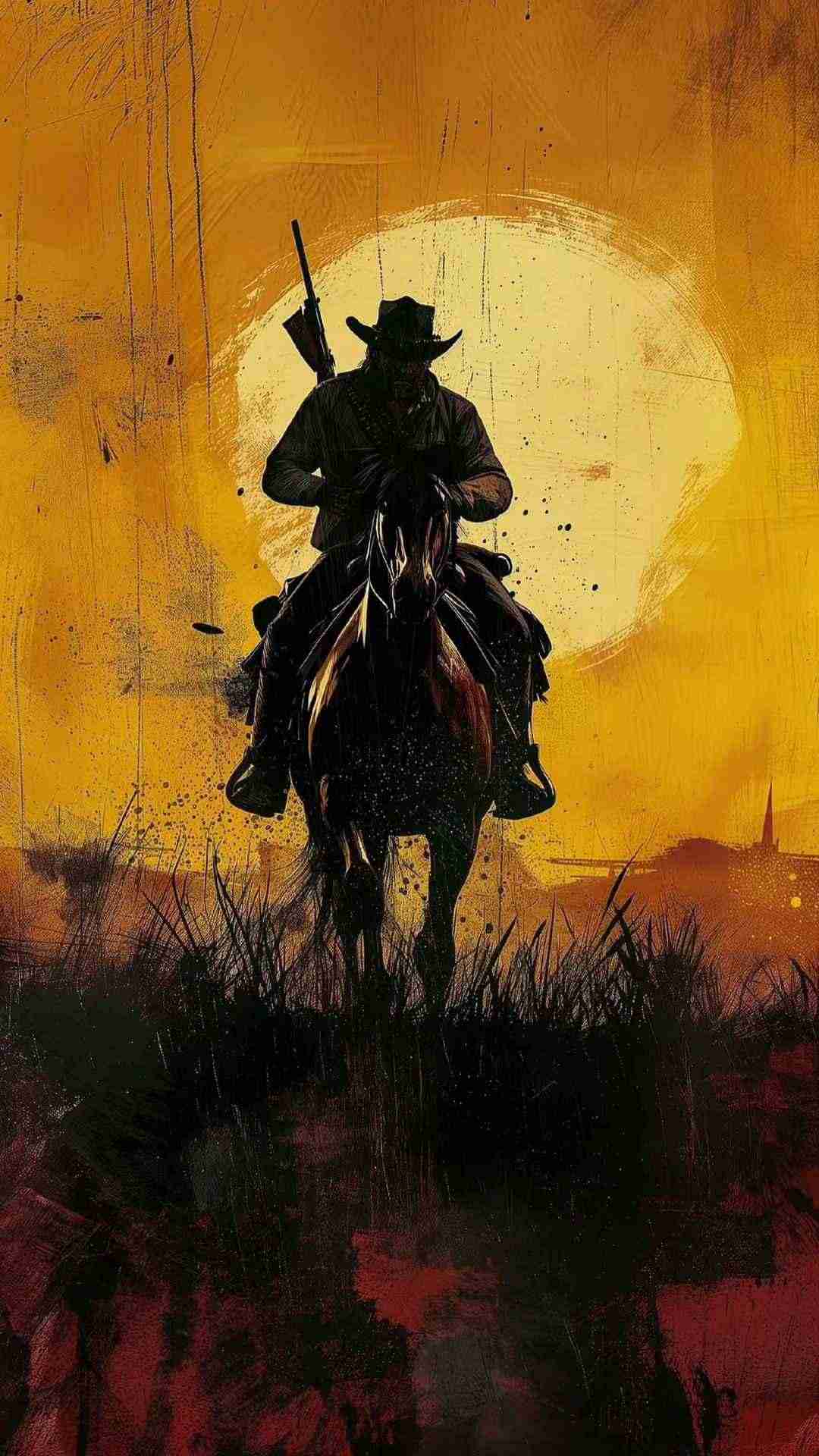 تابلو دیواری Red Dead Redemption