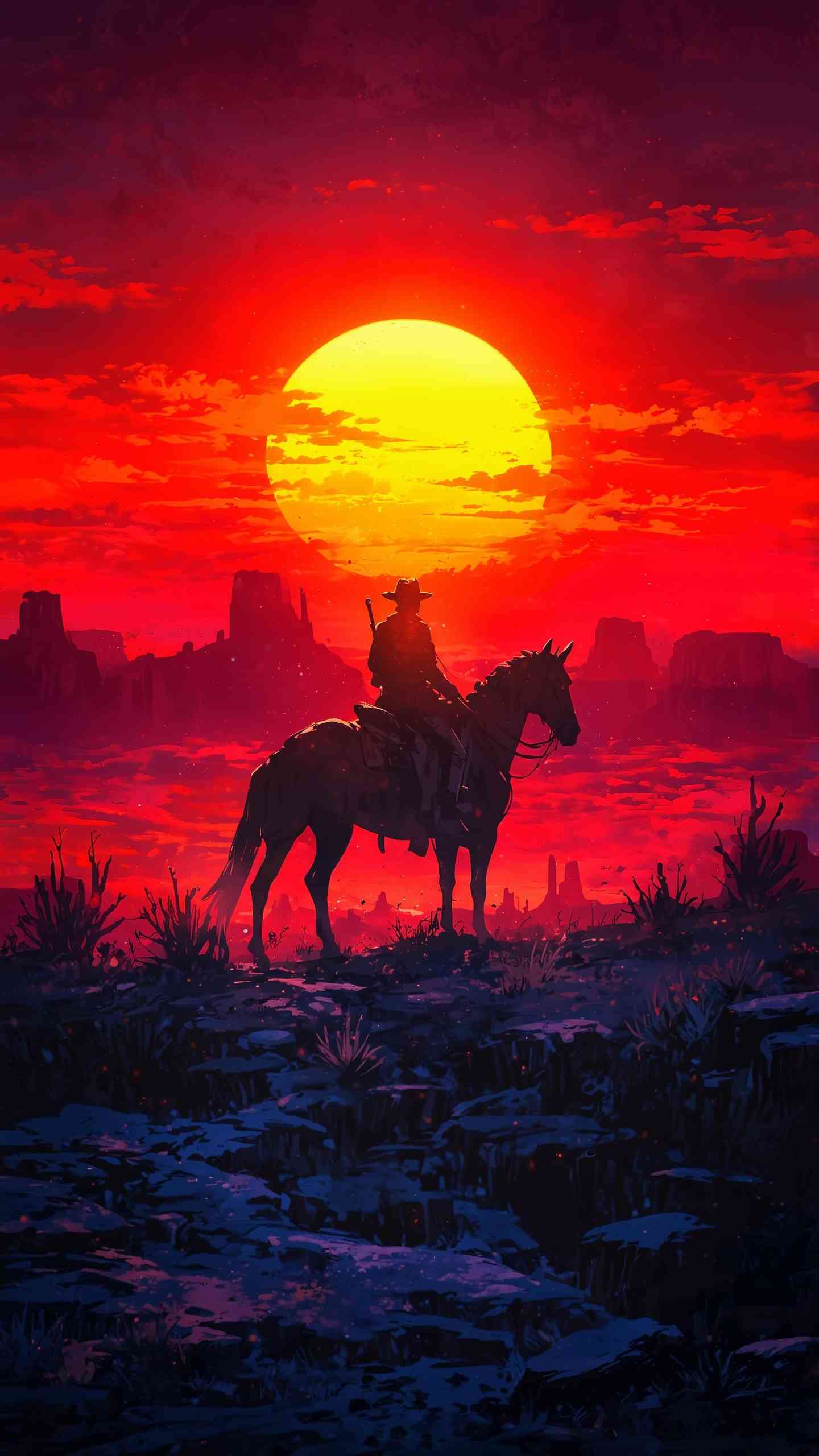 تابلو دیواری Red Dead Redemption