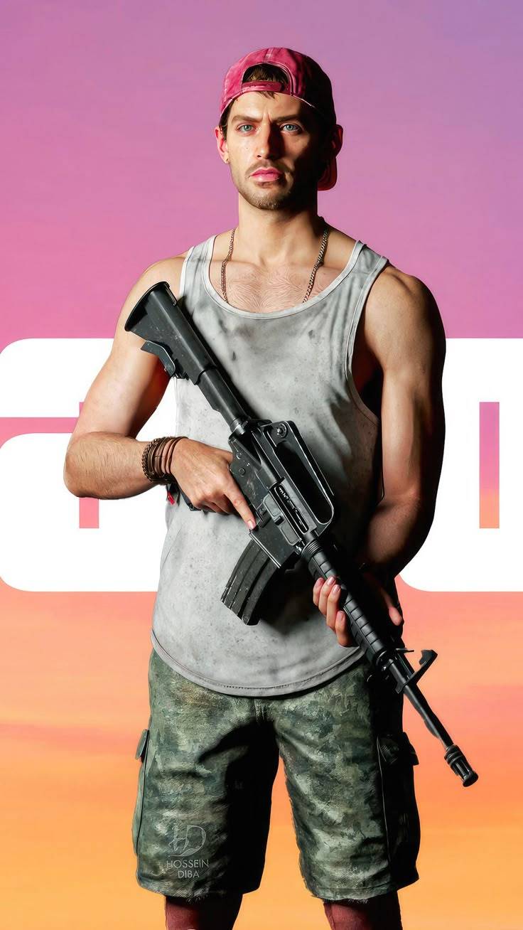 تابلو دیواری جی تی ای 6 GTA