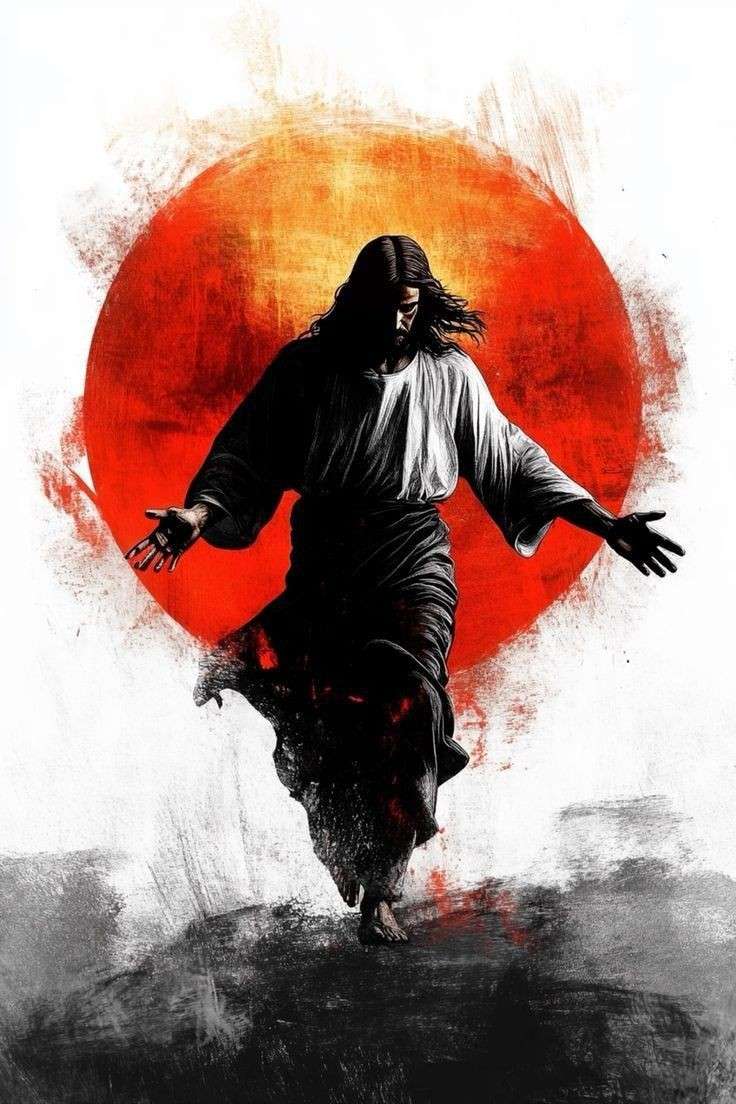 تابلو دیواری عیسی مسیح