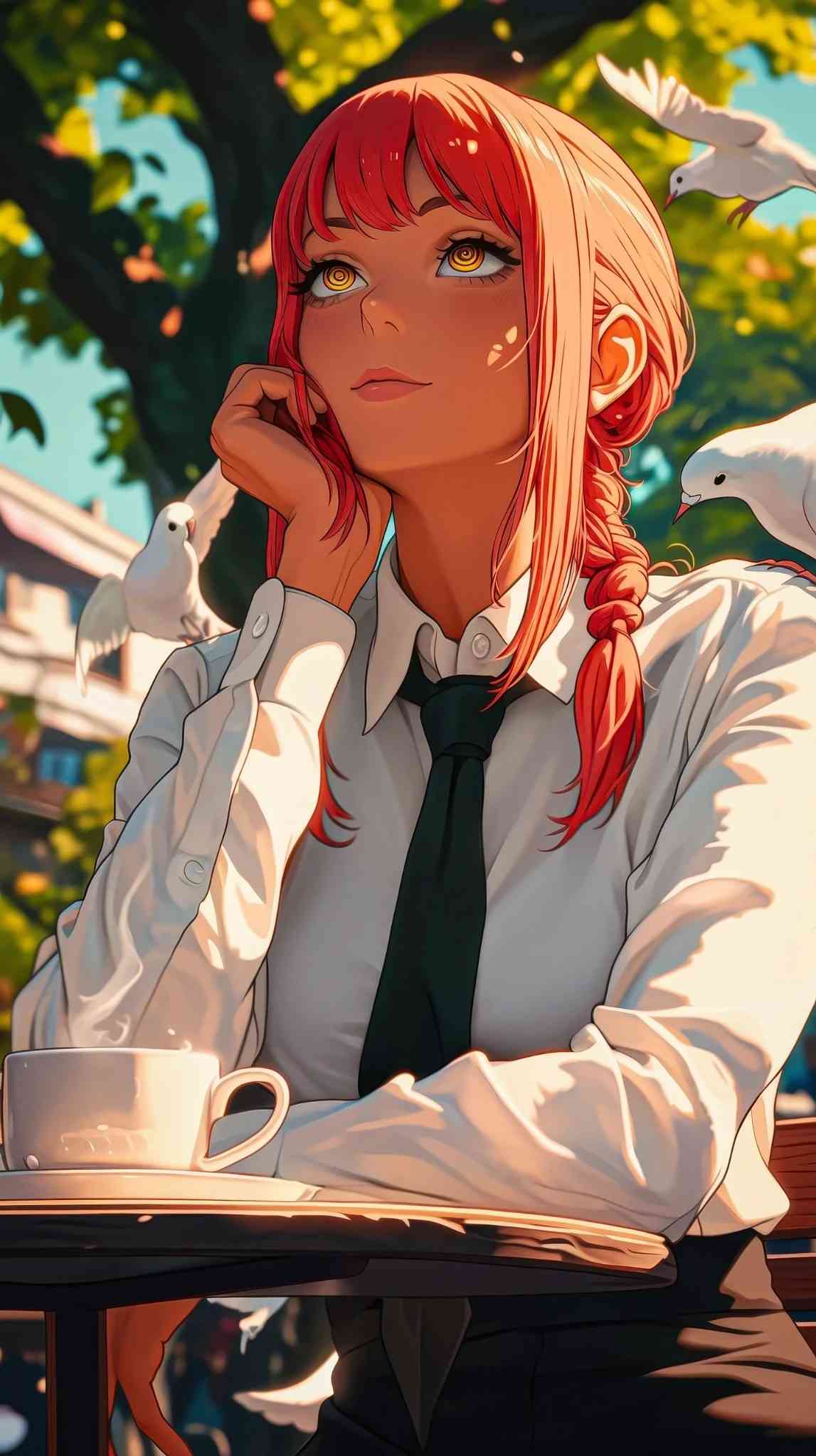 تابلو دیواری ماکیما از انیمه ی مرد اره ای Chainsaw Man