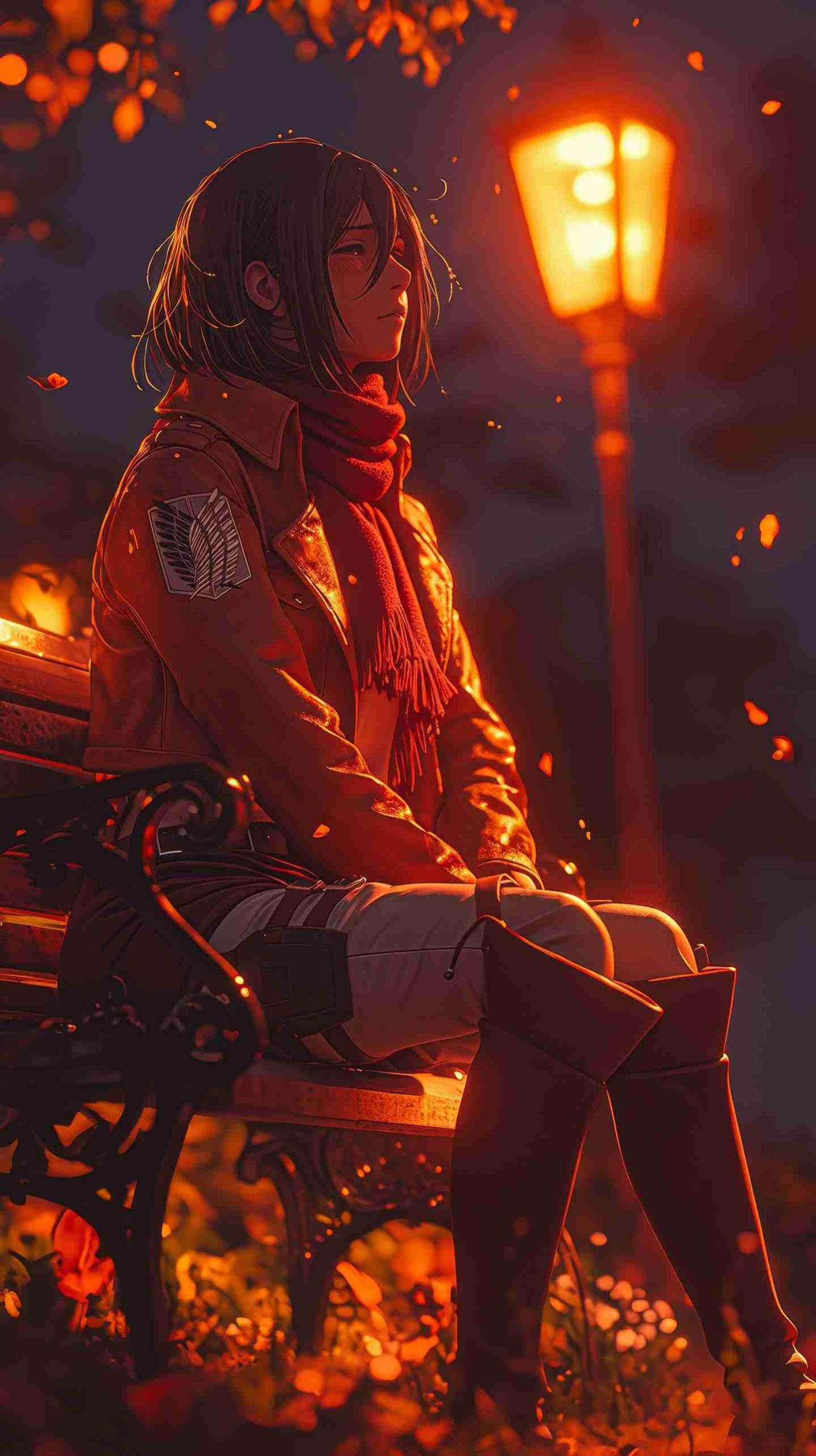 تابلو دیواری میکاسا اکرمن Mikasa Ackerman