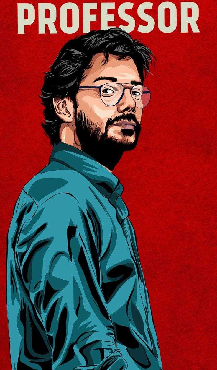 تابلو دیواری سریال خانه کاغذی Money Heist