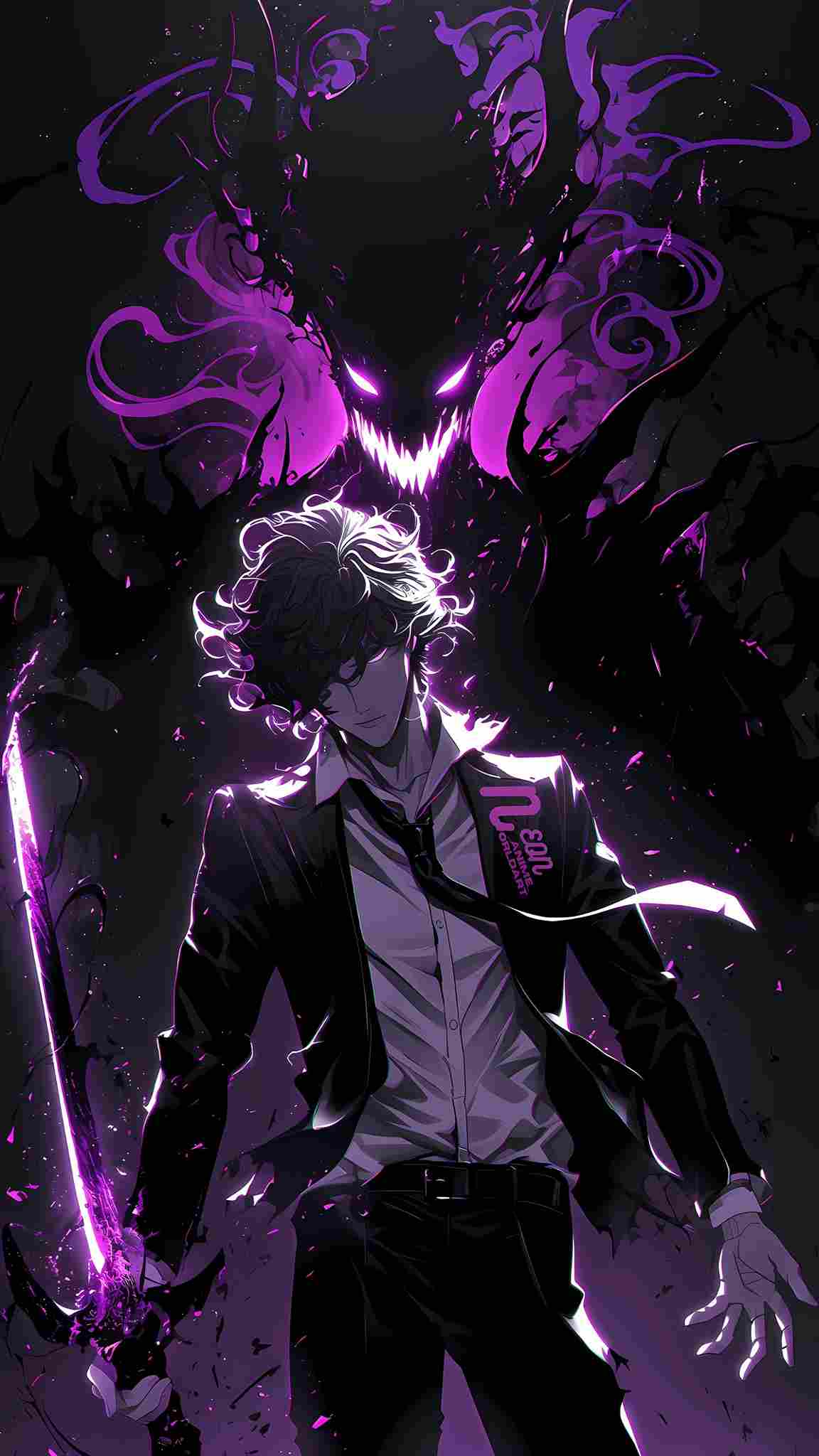 تابلو دیواری سولو لولینگ Solo Leveling